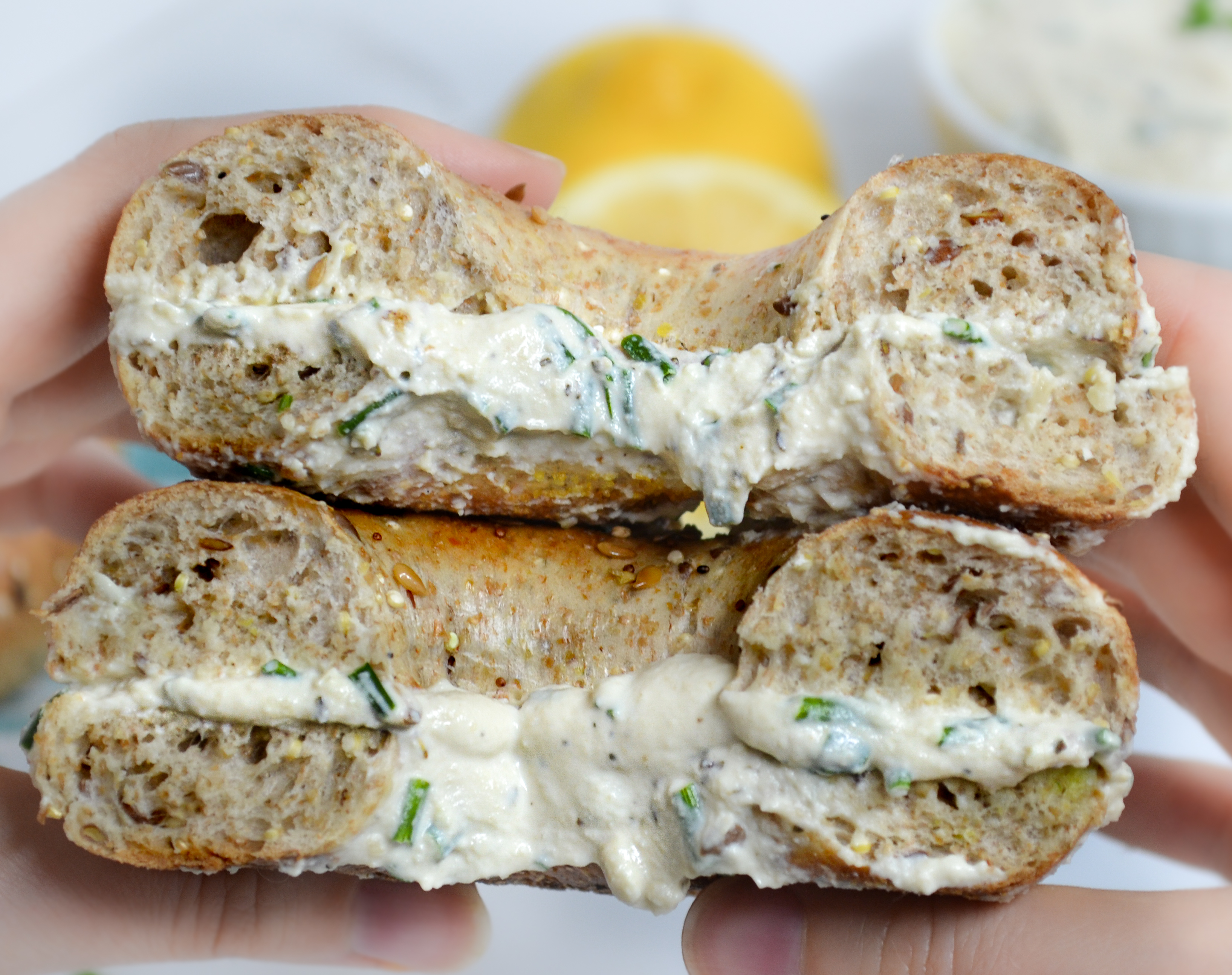 Herb and Garlic Cream Cheese (Vegan)